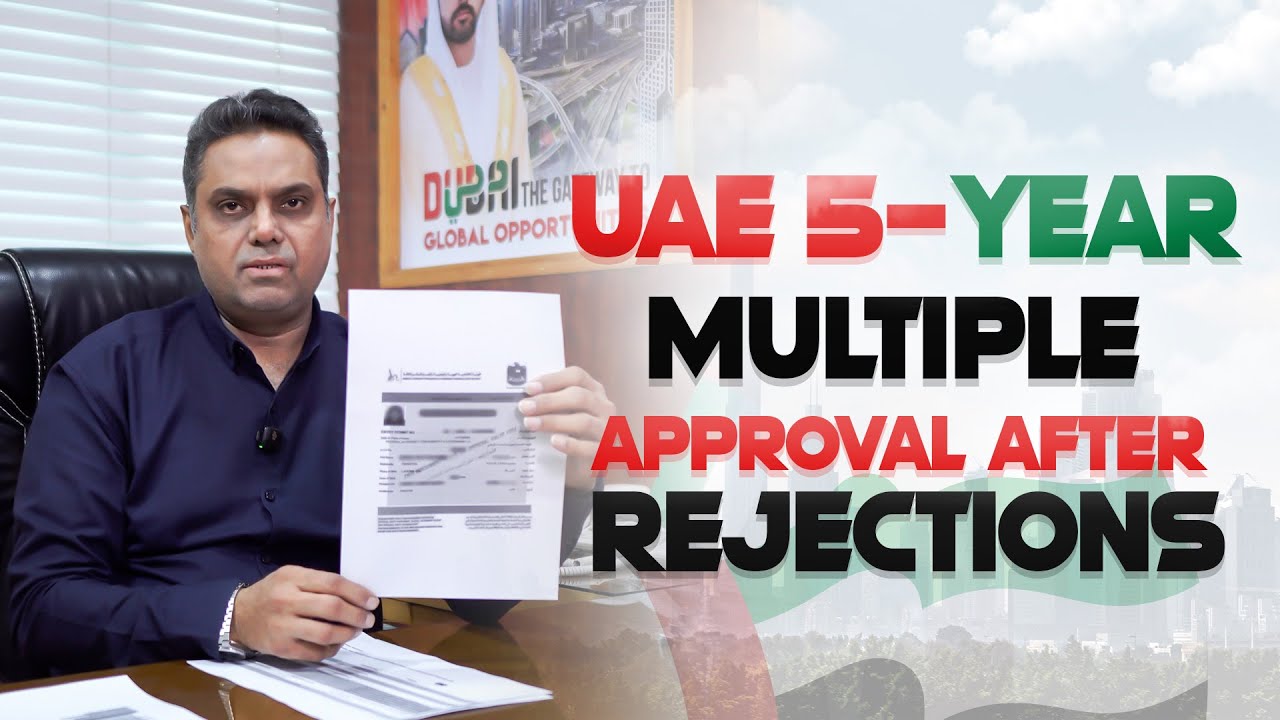 UAE 5-Year Multiple Visa Rejection? How to Reconsideration and Get Approved with Gulf Star Services