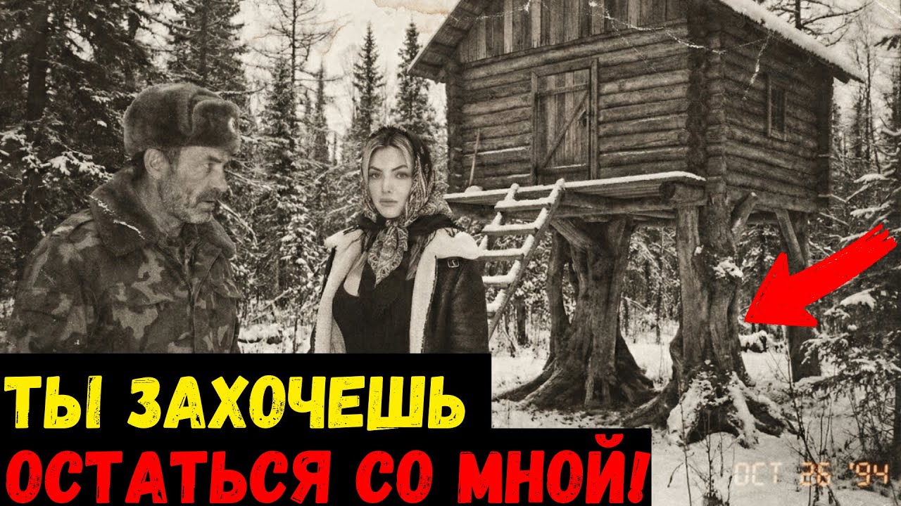 Лесник Наткнулся На СТРАННЫЙ ДОМ На НОЖКАХ.  Ему Открыла КРАСАВИЦА. Узнав, КТО ОНА Лесник Поседел