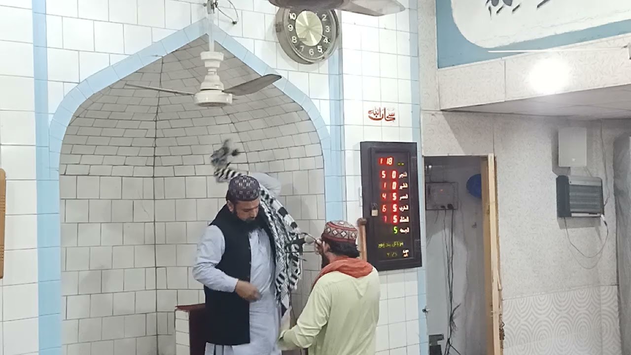 اذان نمازجمعہ وخطبہ جامع مسجد محمدیہ جیاموسی شاھدرہ لاہو8-3-24