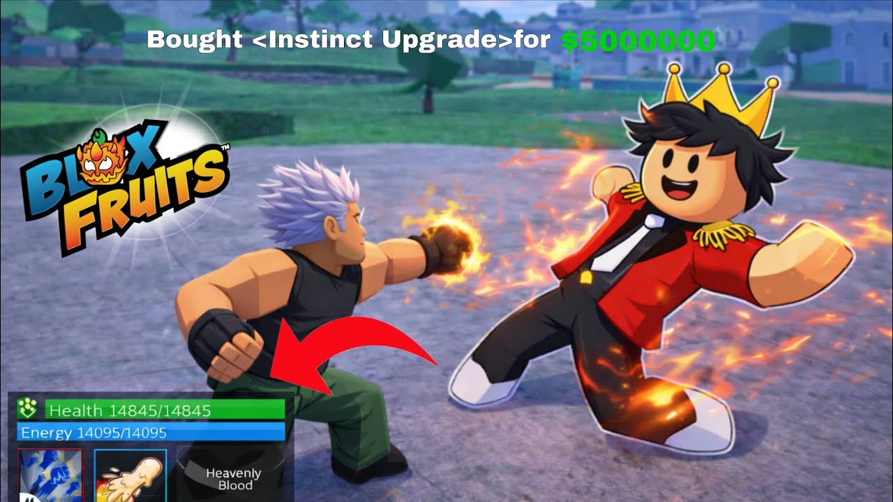 I UPGRADED MY INSTINCT TO V2 IN BLOXFRUITS (ROBLOX)