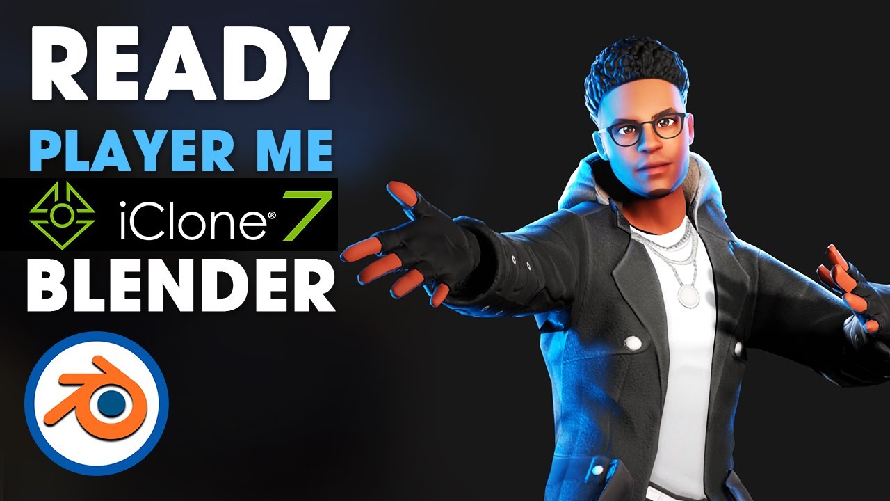 Ready Player Me avatar ~ Using ActorCore Mocap in iClone ~ Rigged in Blender & Mixamo