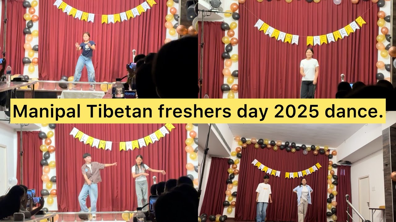 Manipal Tibetan freshers day 2025 dance||Manipal university||
