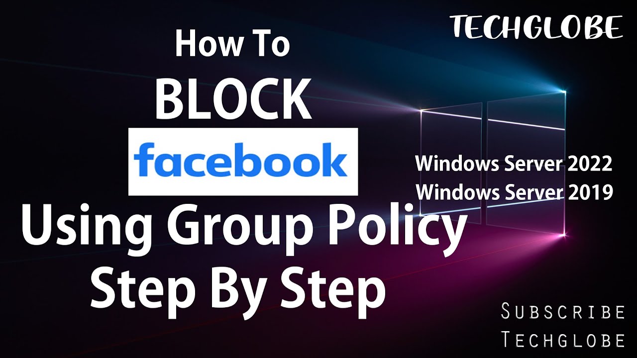 How to Block Websites using Group Policy Objects | Windows Server 2022/2019