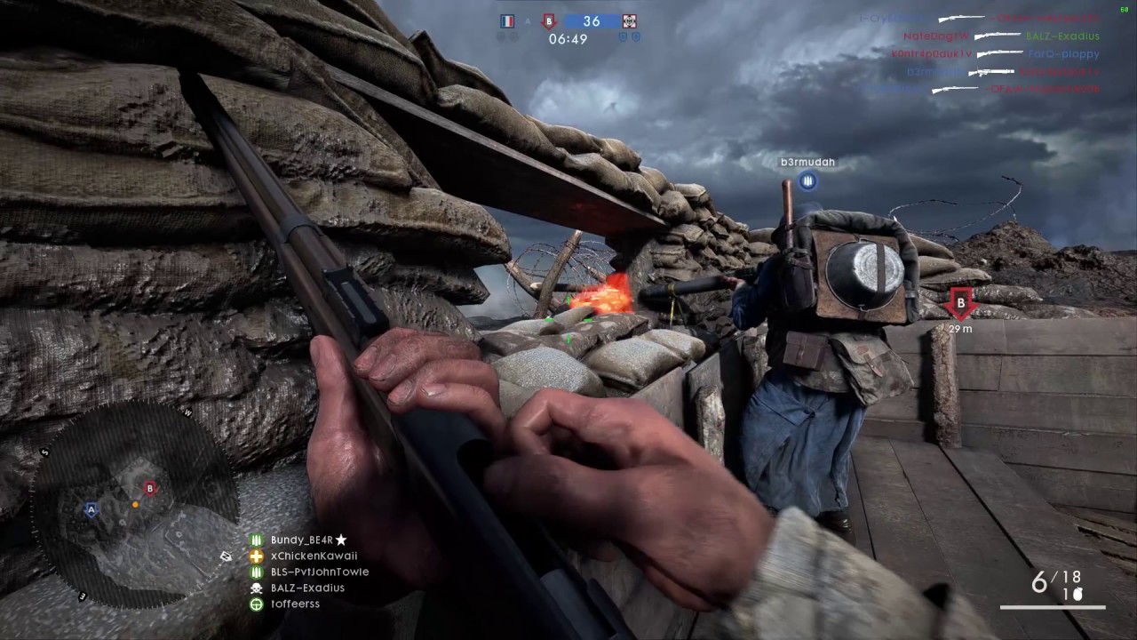 Lebel Model 1886 SIR - Battlefield 1 Gameplay
