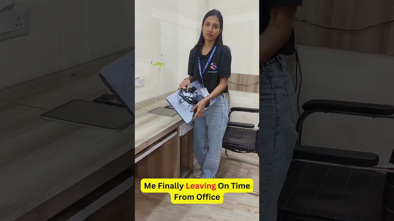 You&rsquo;ll also relate if your manager doesn&rsquo;t let you go on time...@officefun  #trending #short #comedy