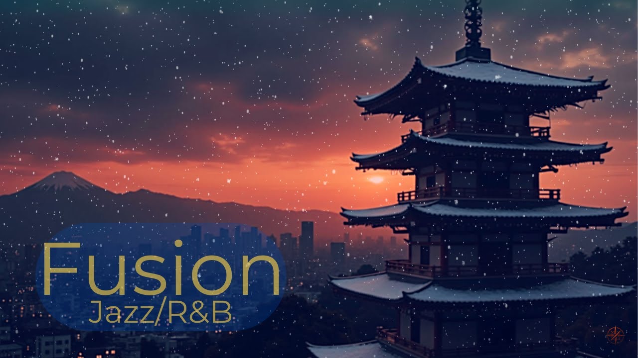 Late Night Jazz & R&B Lofi for Work & Relax | Tokyo Winter Night