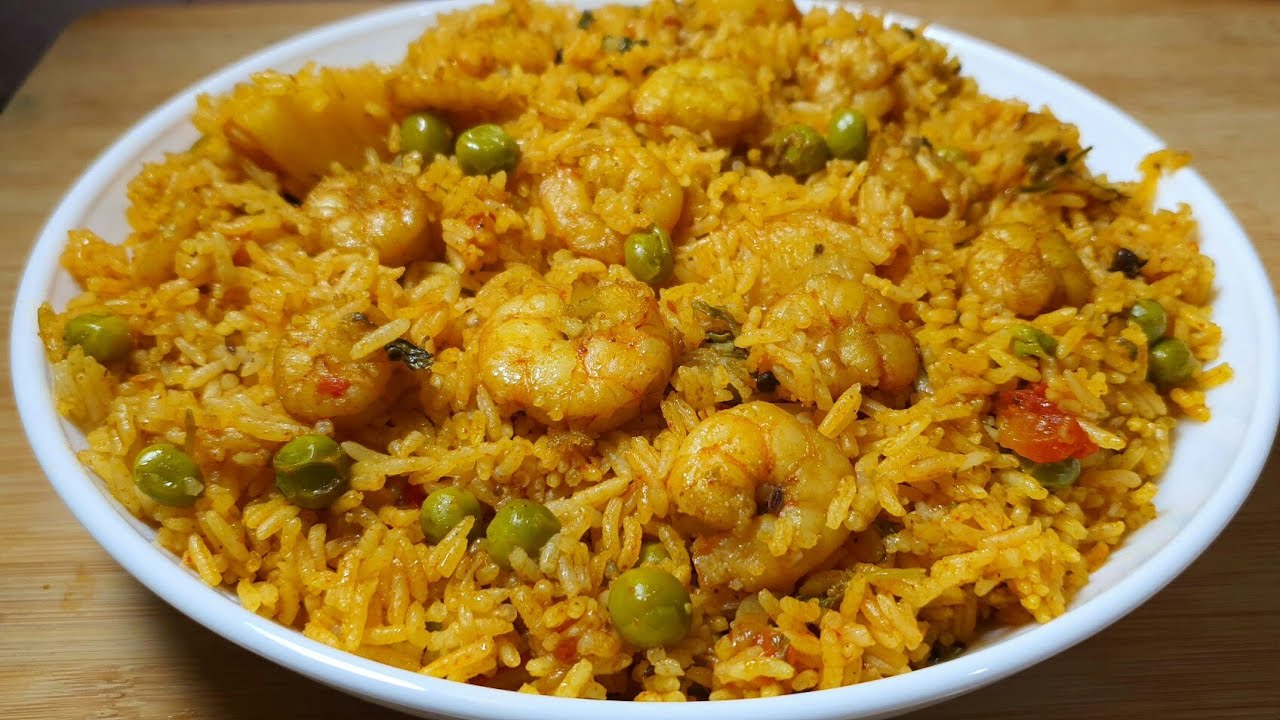 मसालेदार झिंगा पुलाव बनाने का तरीका l Masala Jhinga Pulao Recipe l Prawns pulao recipe