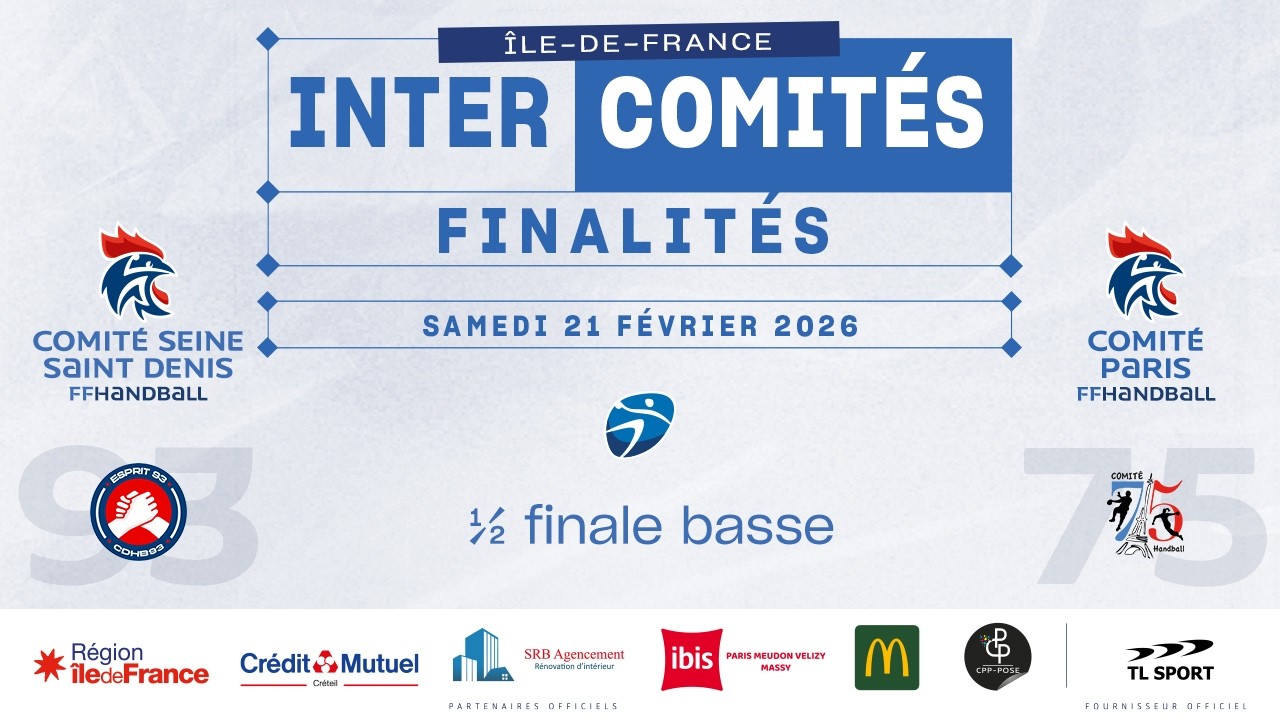 Finalités intercomités IDF 2025-2026 masc. (2012) – CDHB93 vs CDHB75