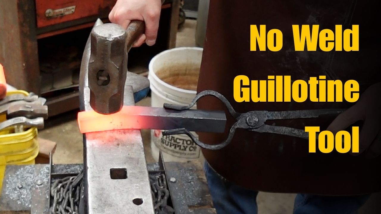 Forging a Guillotine Hardy Tool 