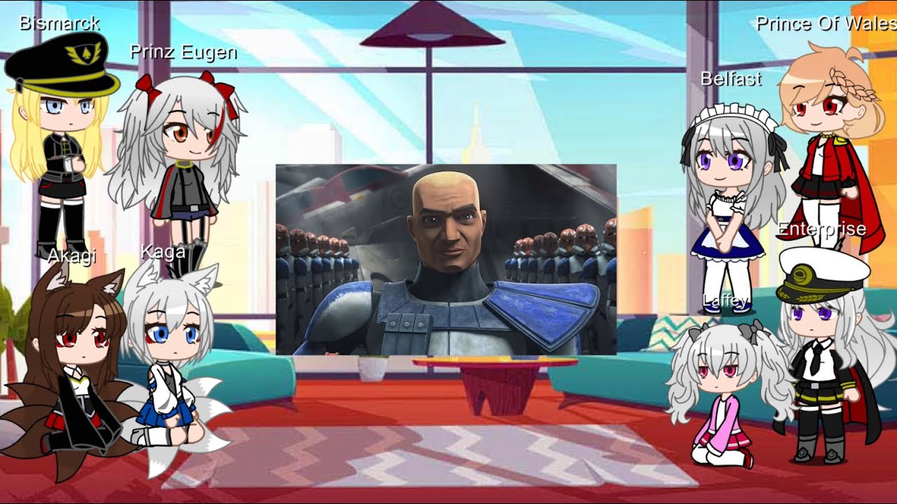 Azur lane react to commander as captain Rex [1/1]
