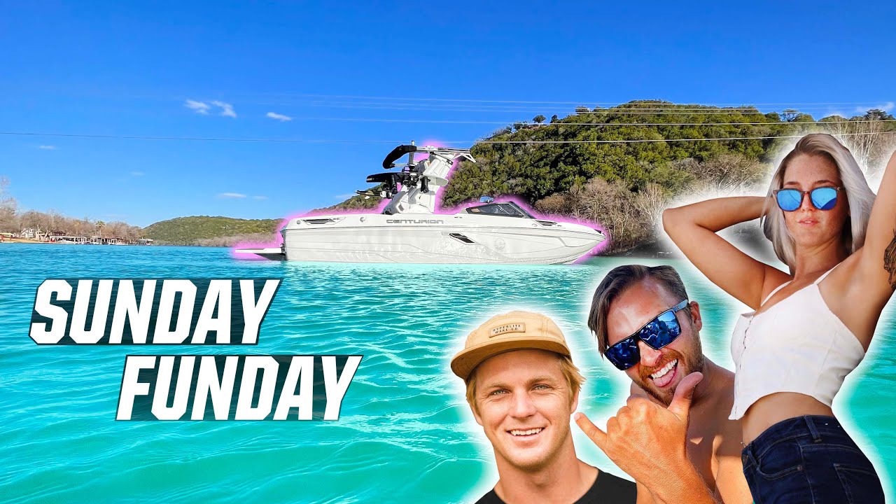 SUNDAY FUNDAY! - WAKEBOARDING - BOAT