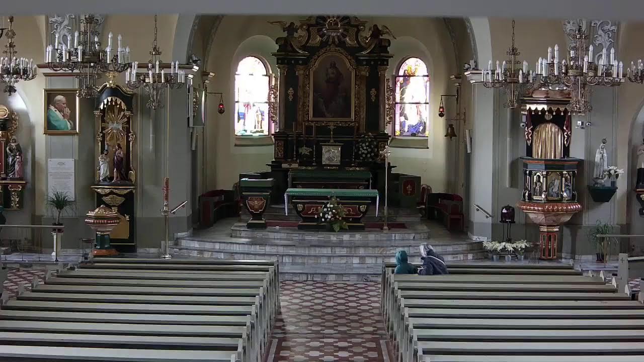 Transmisja z kościoła Najświętszego Serca Pana Jezusa w Niedobczycach
