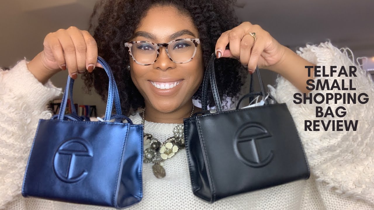 Telfar Small Shopping Bag Unboxing and Review + Mod Shots | Black-Owned Luxury Brand