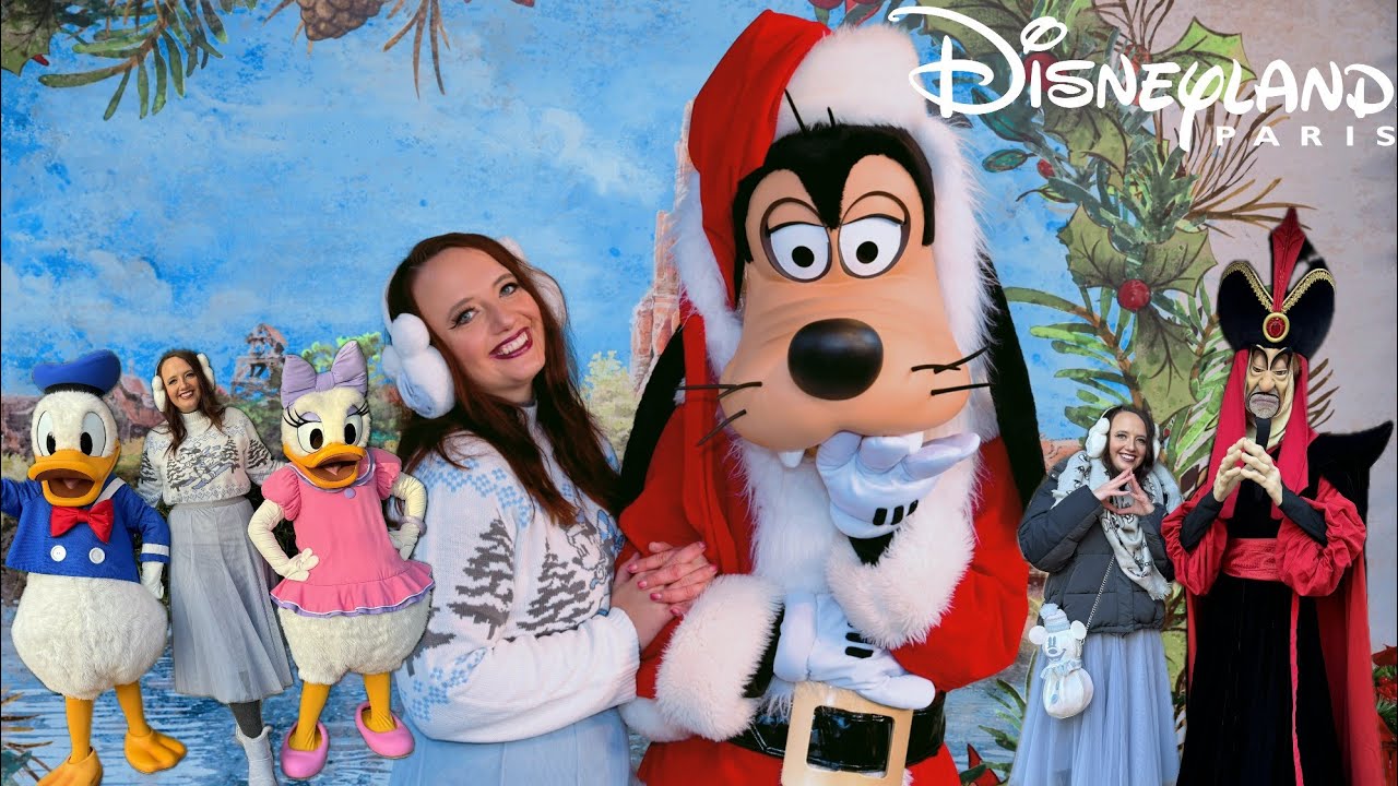 ✨Disneyland Paris Vlog Dezember 2023 - super viele Charaktere, zwei Minishows & klirrende Kälte 🥶