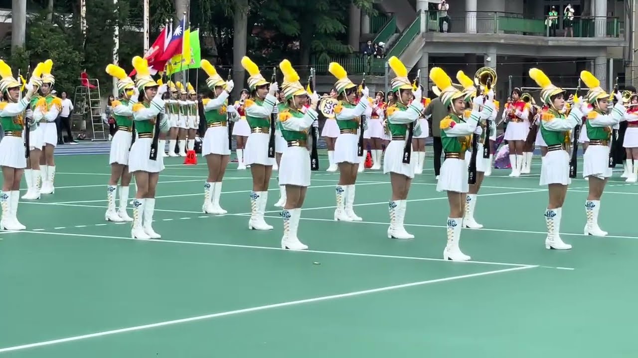北一女創校122週年樂儀旗隊表演 #北一女 #樂儀隊 