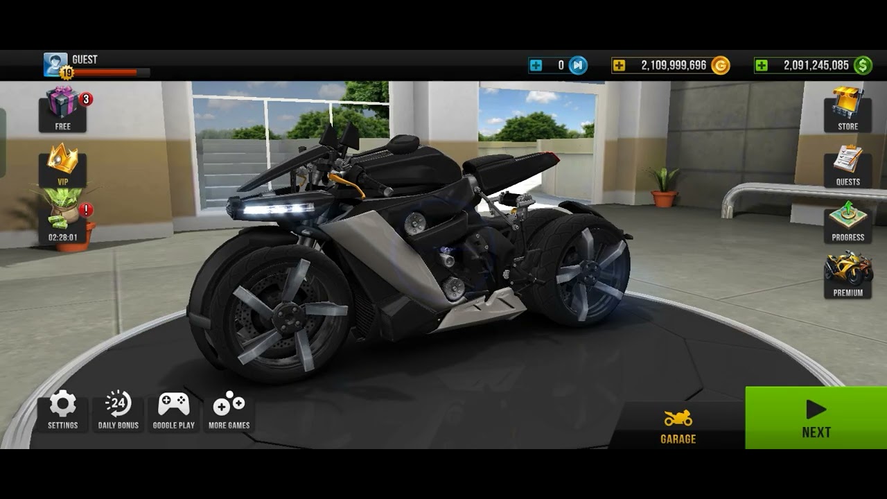  Riding the fastest bike