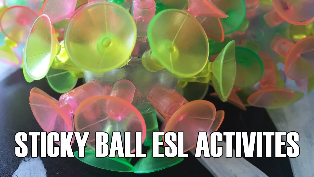 Sticky Ball ESL Activities