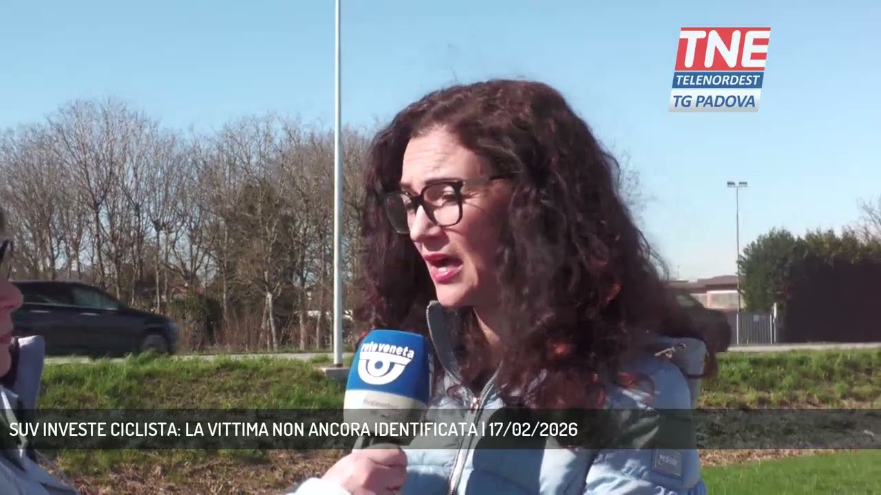 SUV INVESTE CICLISTA: LA VITTIMA NON ANCORA IDENTIFICATA | 17/02/2026