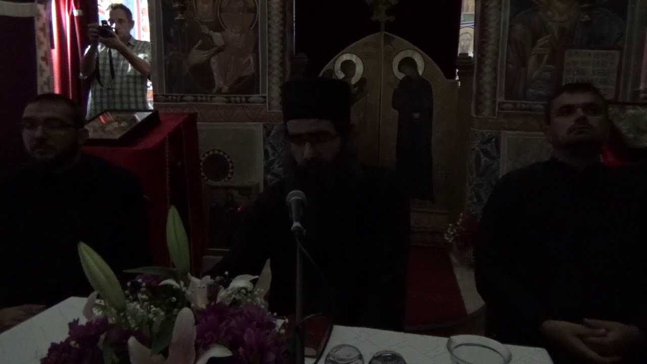 2017 09 02 ДУХОВНО ВЕЧЕ СА ОЦЕМ РАФАИЛОМ У УЛЦИЊУ
