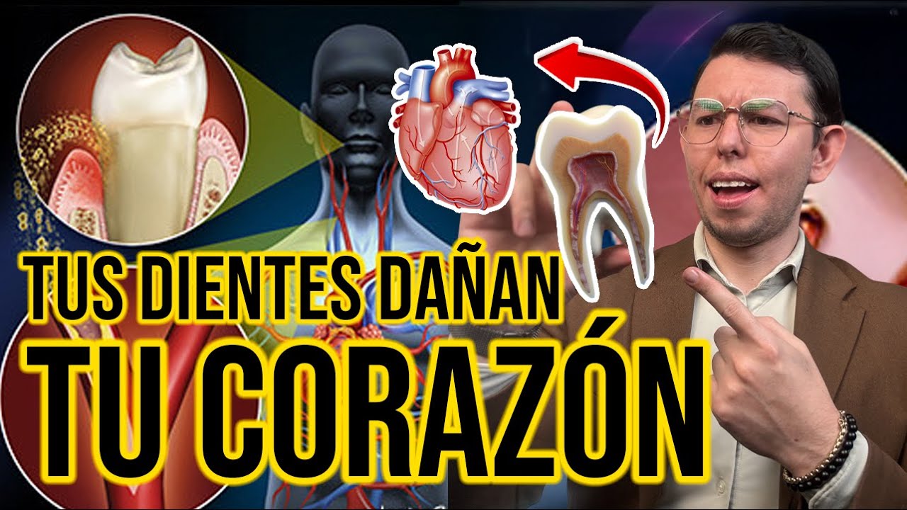 Tus ENCÍAS pueden DAÑAR tu CORAZÓN y tu CEREBRO, CUIDA TUS DIENTES |DrPoloGuerrero