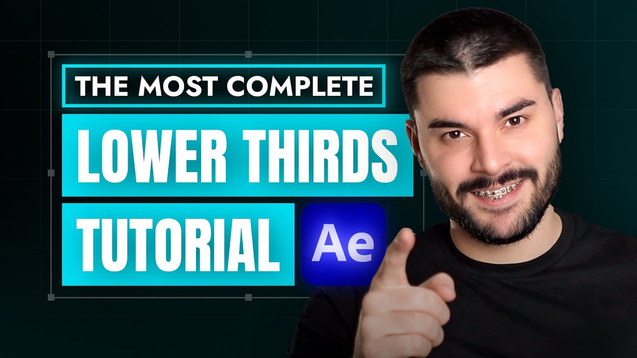 The Most COMPLETE Lower Thirds in After Effects (and how to automate them)