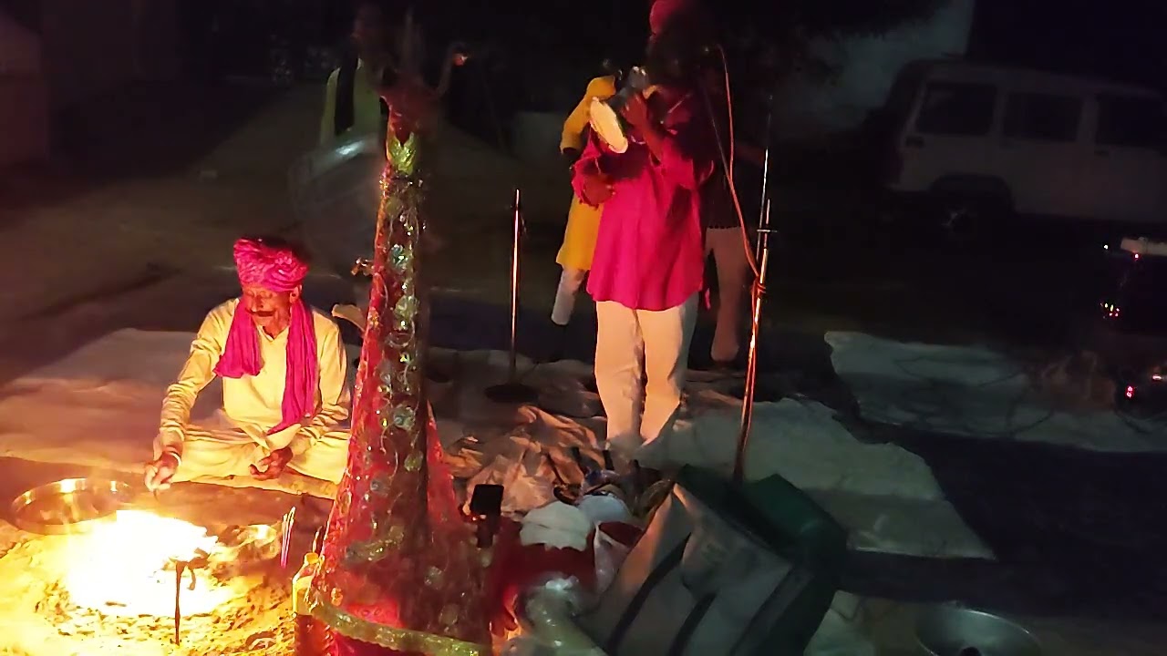 मां जगदंबा की आरती मां भवानी की ज्योत भगत नारायण जी भोपा श्यामसर 🙏