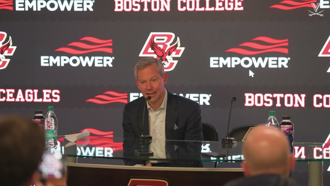 MEN'S BASKETBALL: Postgame Press Conference at Boston College