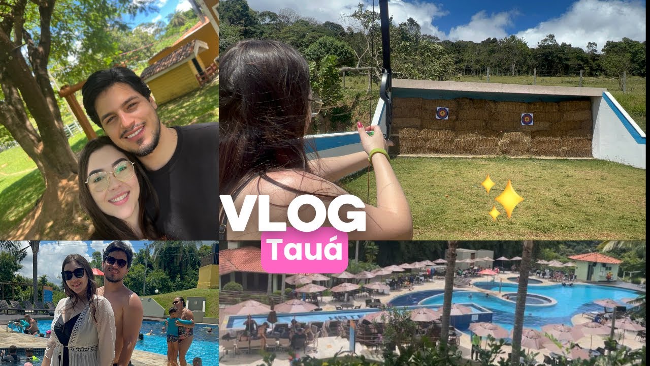 VLOG TAUÁ CAETÉ | Tudo o que fizemos em 4 dias de parque aquático