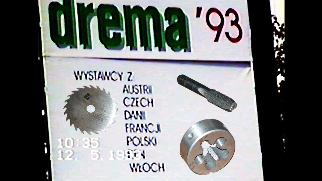 Trade fair Meble 93 / Drema 93, Poznan, Poland [VHS Copy, Upscale, Reload]