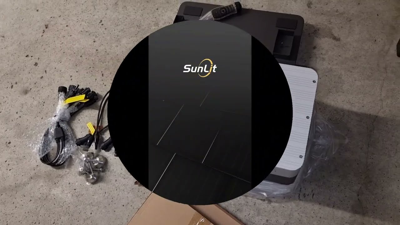 Unboxing  Sunlit BK215 Energiespeicher #Speicher #sunlitbk215