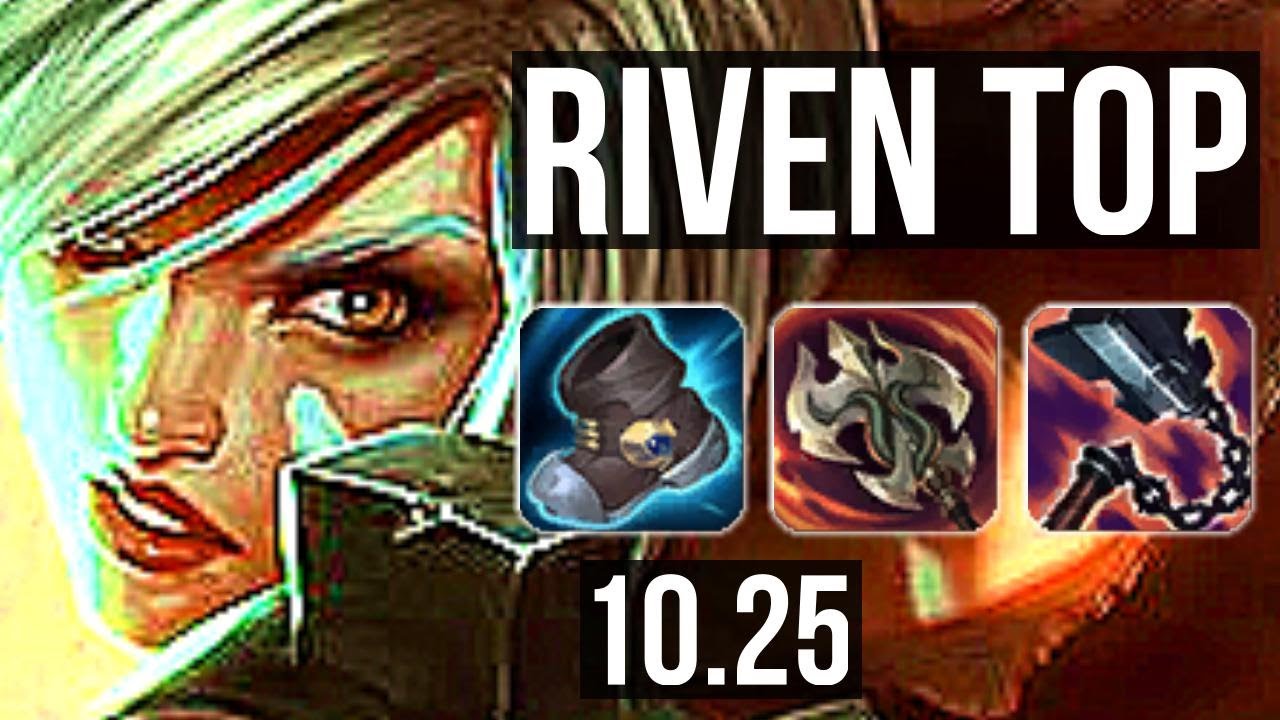 RIVEN vs SHEN (TOP) | 1.9M mastery, 6 solo kills, 800+ games | EUW Diamond | v10.25
