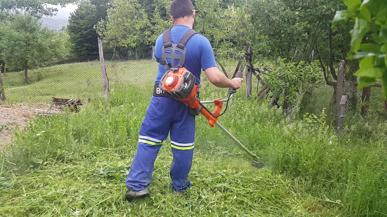 Husqvarna 545rx la cosit de buruieni