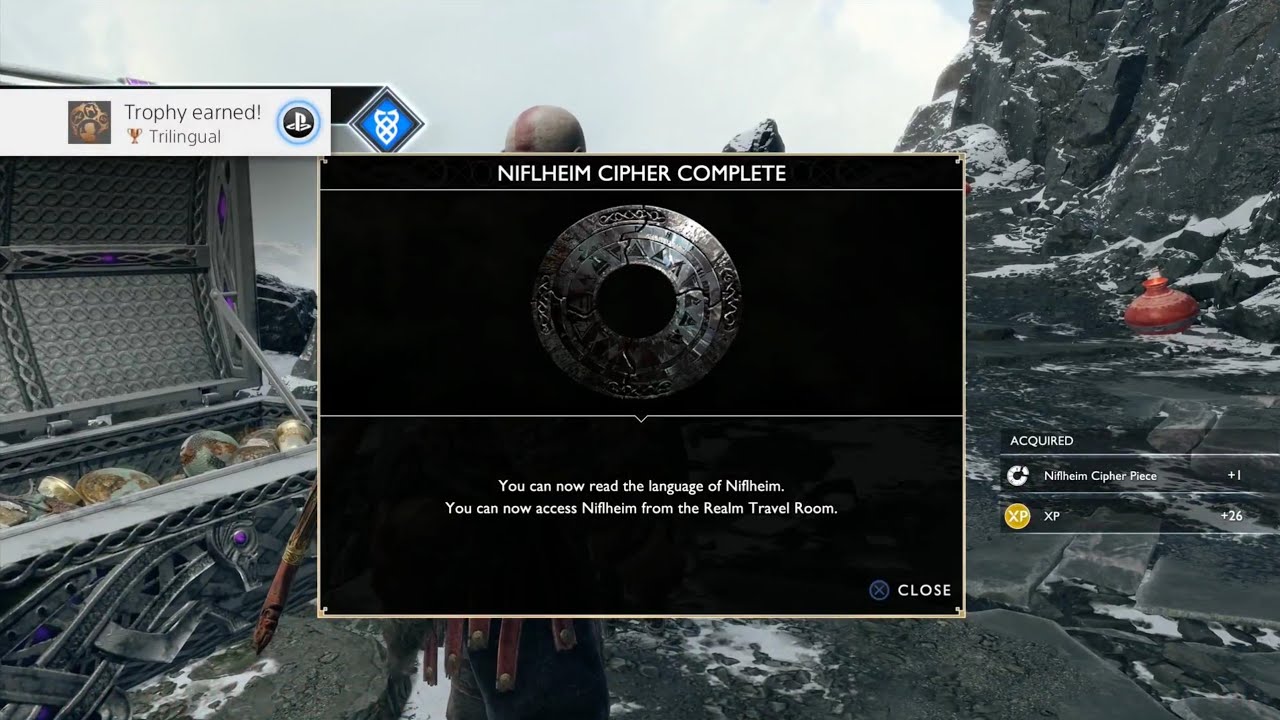 God of War - How to unlock Trilingual Trophy