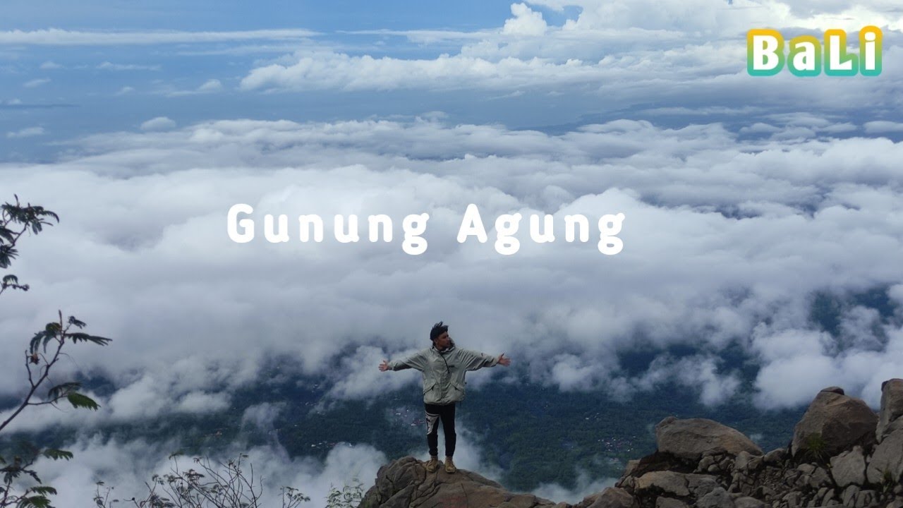 Gunung Agung via pura pasar Agung ‼️pendakian penuh tantangan