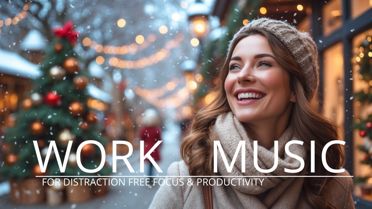 Work Music for Distraction Free Focus & Productivity