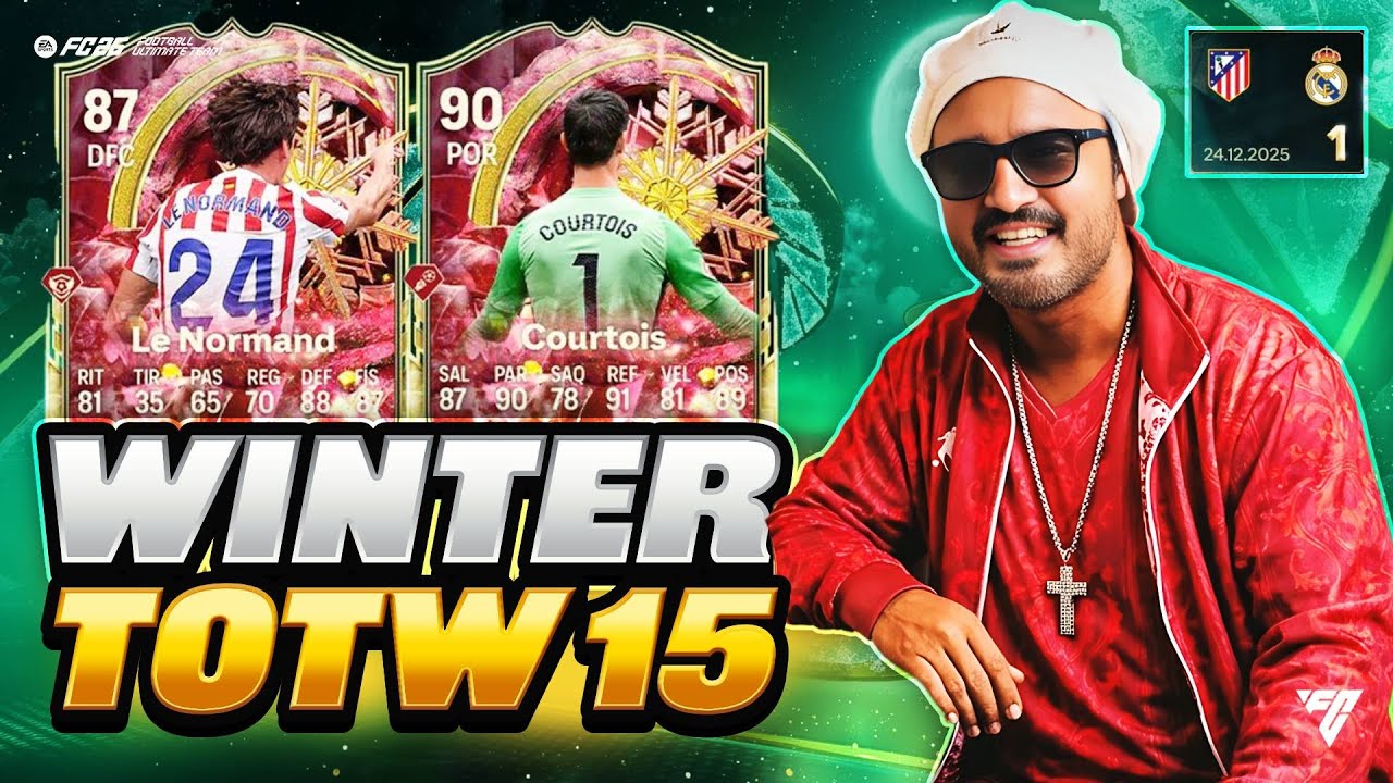 FC 26 TOTW 15 & Team 2 Leak is LIVE! ❄️ Winter Wildcards, 24 Dec SBCs, Cup Gameplay + Pack Opening 🔥