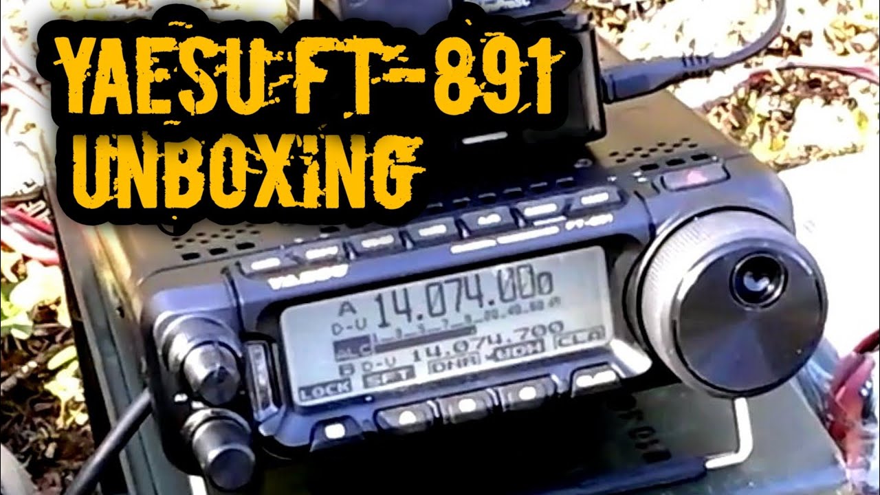Yaesu FT-891 Unboxing