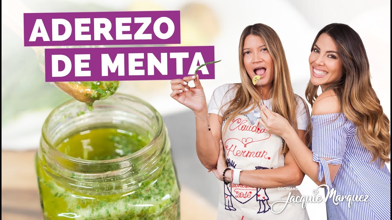 ADEREZO DE MENTA | VINAGRETA SALUDABLE by Jacquie Marquez