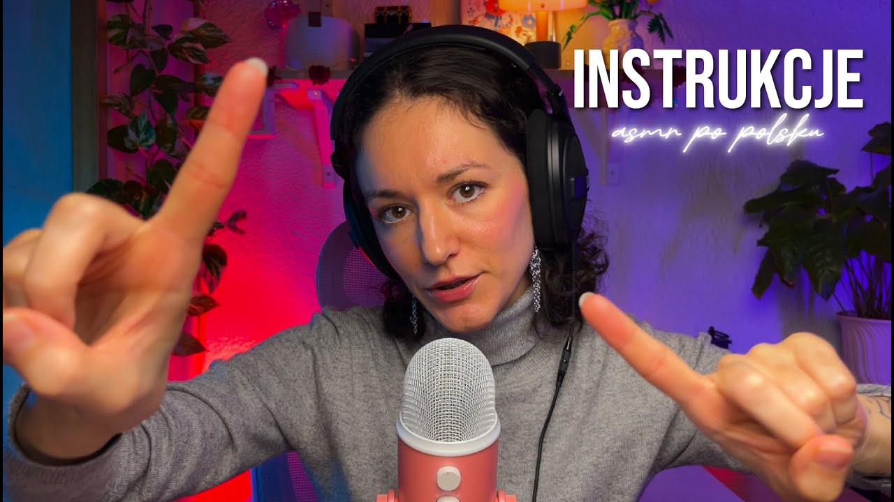 Wykonuj moje polecenia 😌 ASMR po polsku na wyciszenie