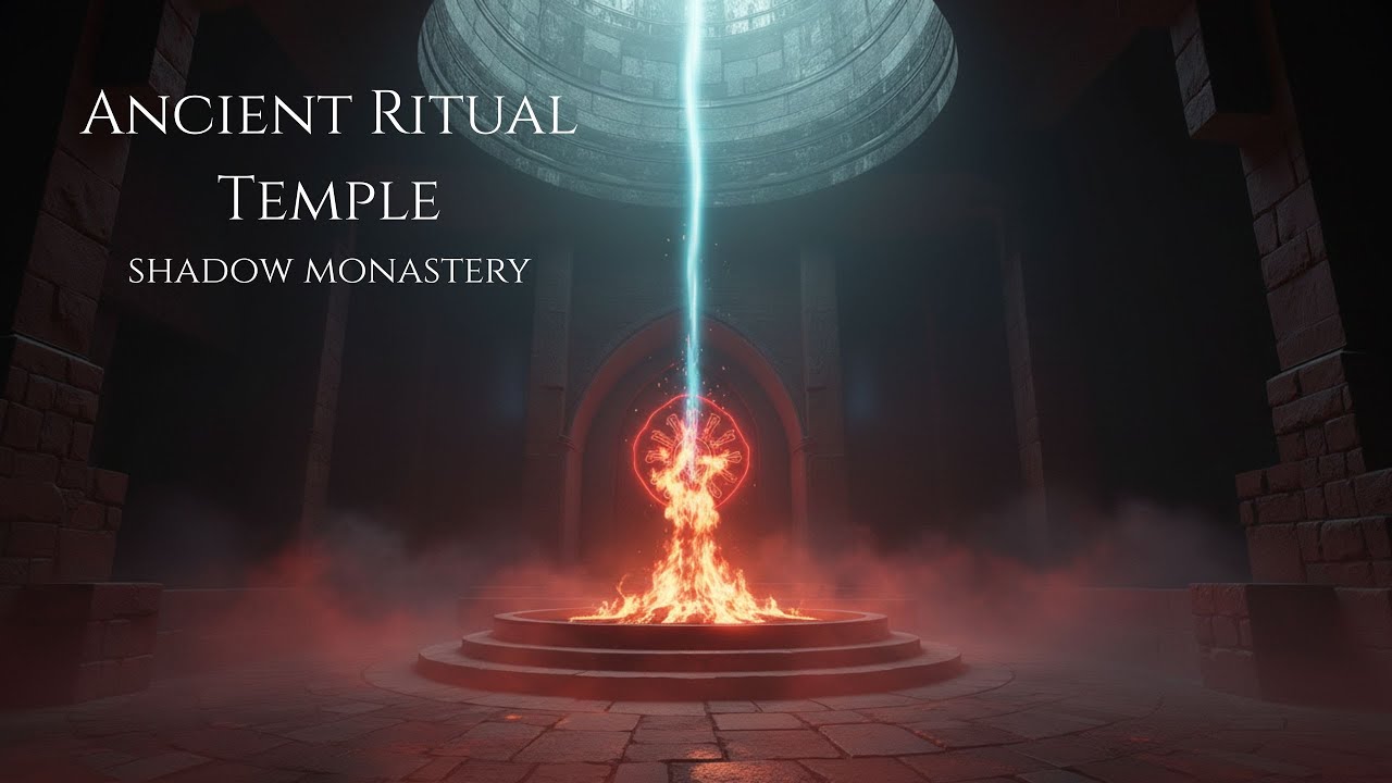 Ancient Ritual Temple | Dark Ambient Atmosphere for Deep Focus (23 Min)