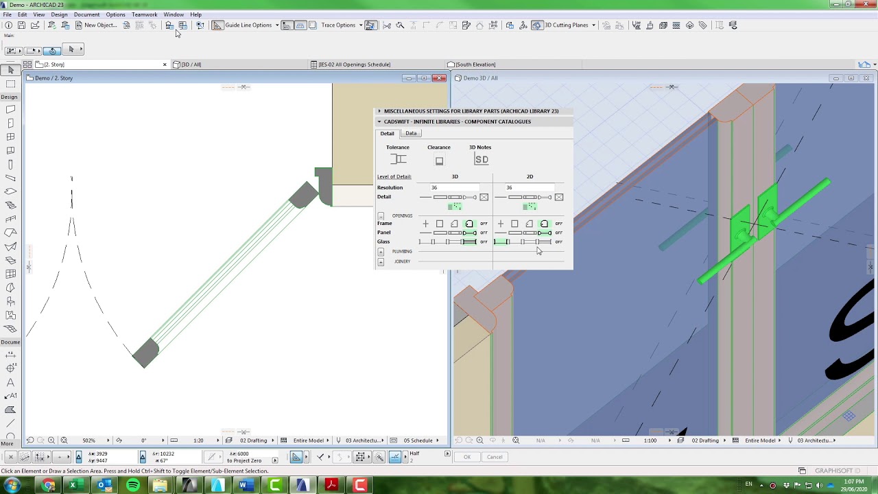 IO - User Guide - Chapter 7.14 - Component 14: Opening Panel Glass