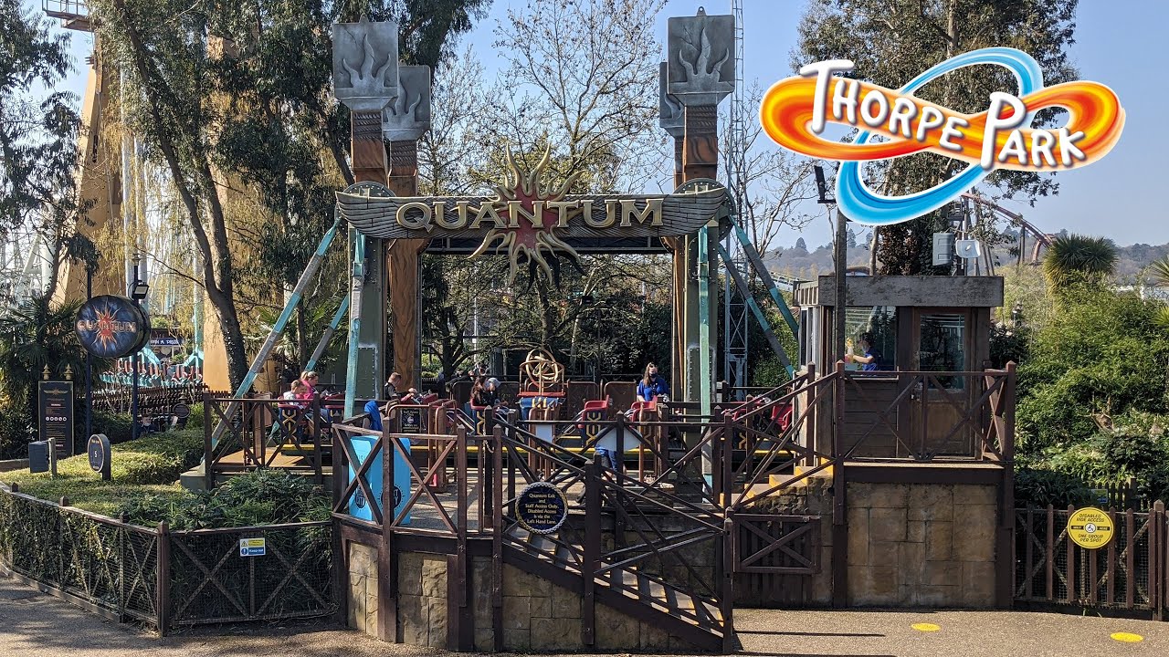 Quantum Off Ride at Thorpe Park - Apr 2021 [4K]