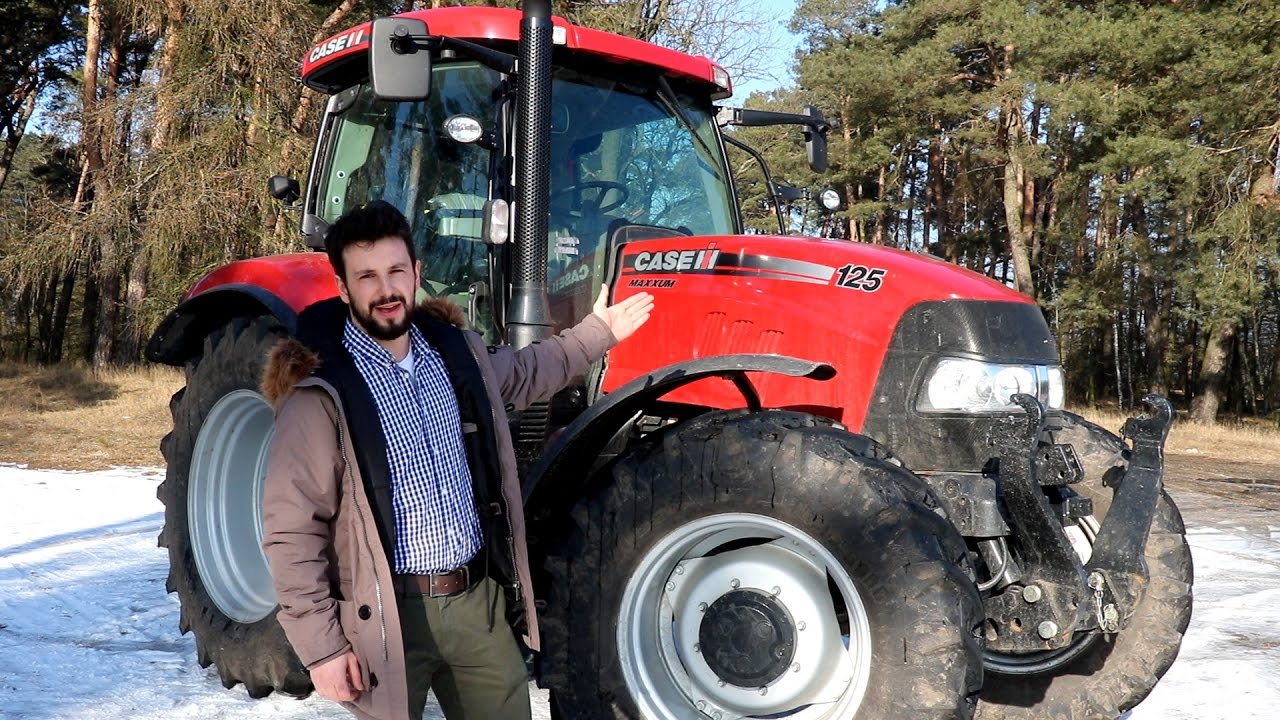 Rolnik Szuka Traktora - Case IH Maxxum 125 ||25 ( Walkaround / Prezentacja )