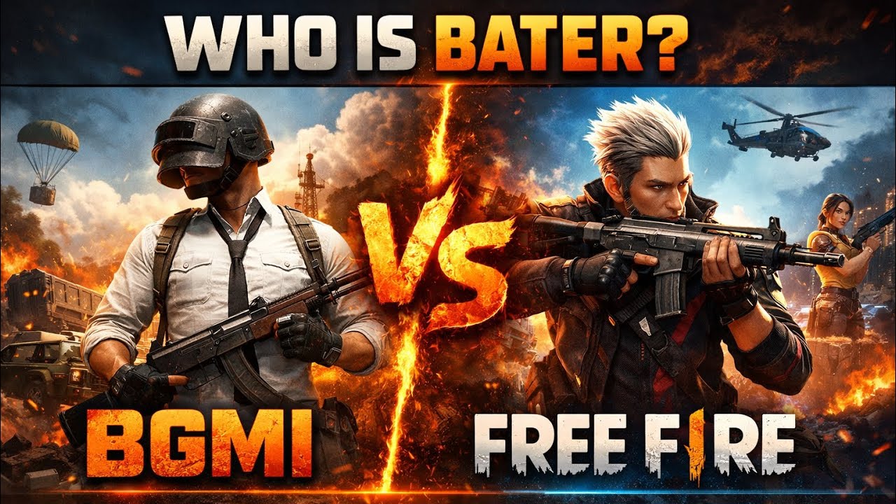 Who is the best game bgmi vs Free fire agla part kuch den bad ei ga free fire kaus den freefire give