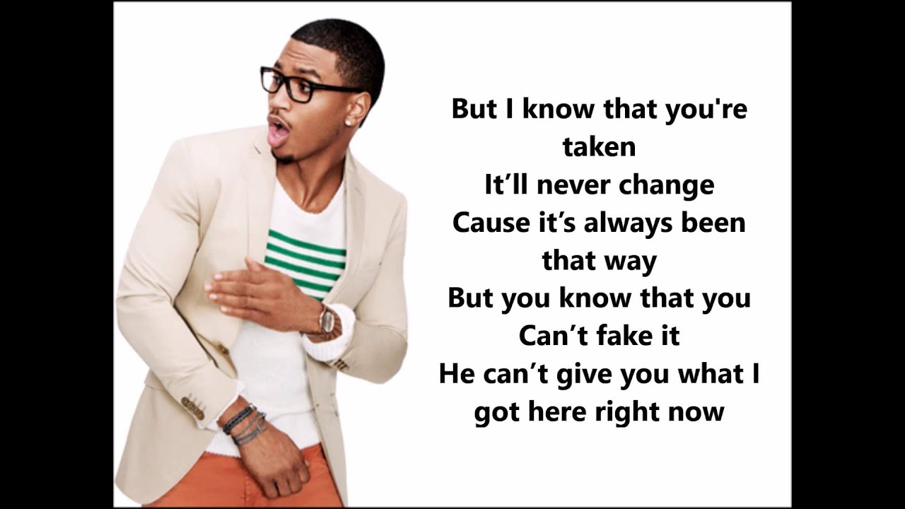 Trey Songz - Mr steal your girl (Lyrics on Screen)