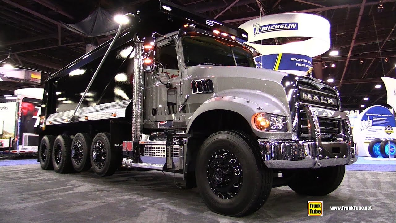 2018 Mack Granite 64B Daycab Dump Truck - Walkaround - 2017 NACV Show Atlanta