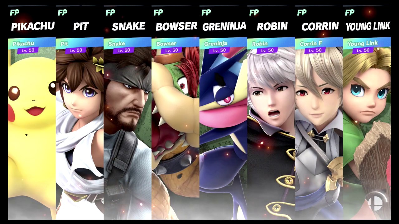 Super Smash Bros Ultimate Amiibo Fights – Request #11870 Stamina Free for all