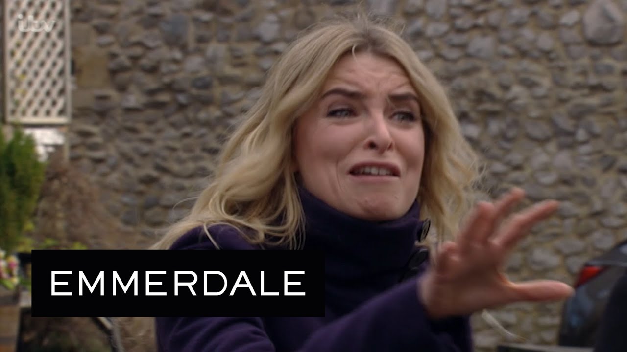 Charity Attacks Chas - Emmerdale.