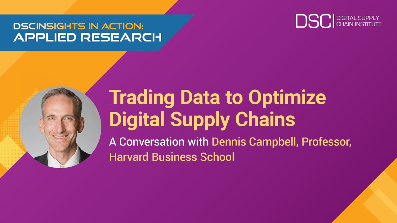 DSCInsights in Action: Trading Data to Optimize Digital Supply Chains