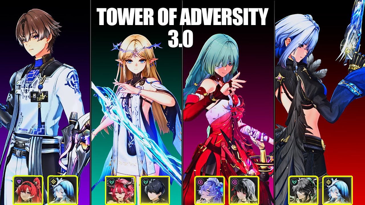 Wuthering Waves ToA 3.0 | Xiangli Yao S0 / Galbrena S0 / Cartethyia S1 / Phrolova S0